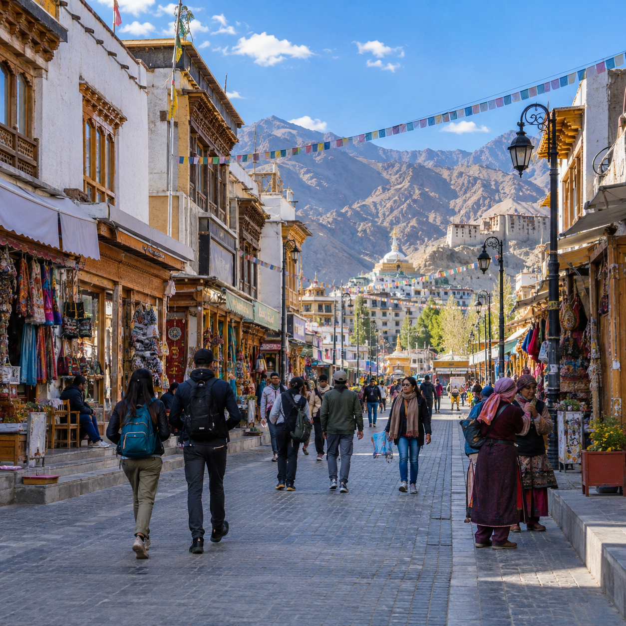 Leh market