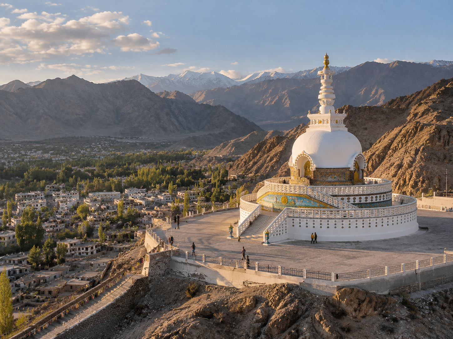 Shanti Stupa
