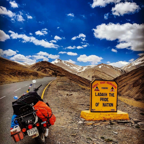 Ladakh bike.